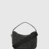 Mini borsa hobo in denim