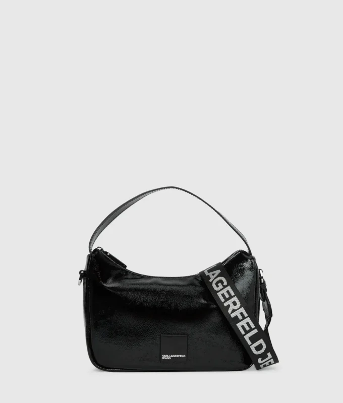 Mini borsa hobo lucida