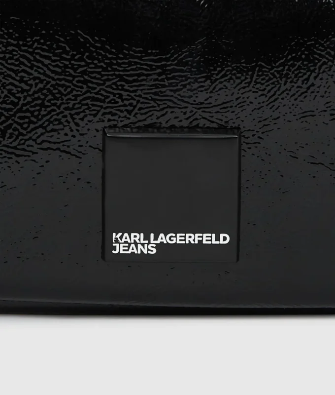 Mini borsa hobo lucida