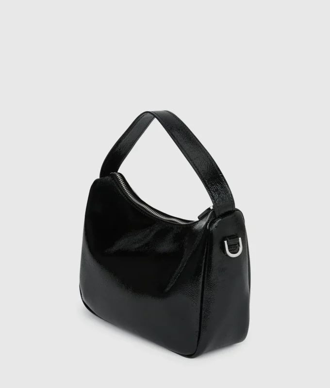 Mini borsa hobo lucida