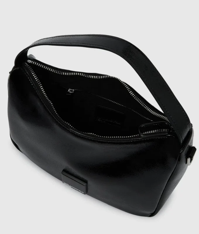 Mini borsa hobo lucida