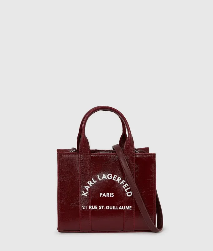 Mini borsa tote rivestita Rue St-Guillaume Mini borsa tote rivestita Rue St-Guillaume
