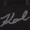 Mini shopper K/Signature con strass