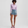 MINIGONNA IN DENIM UTILITY