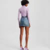 MINIGONNA IN DENIM UTILITY