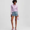MINIGONNA IN DENIM UTILITY