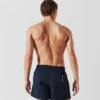 MORBIDI SHORTS DA BAGNO CON LOGO METALLICO