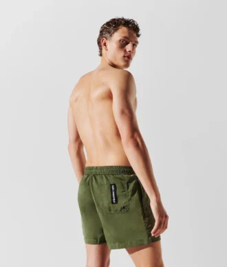 MORBIDI SHORTS DA BAGNO CON LOGO METALLICO MORBIDI SHORTS DA BAGNO CON LOGO METALLICO