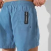 MORBIDI SHORTS DA BAGNO CON LOGO METALLICO