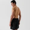 MORBIDI SHORTS DA SURF CON STAMPA ALL-OVER IKON