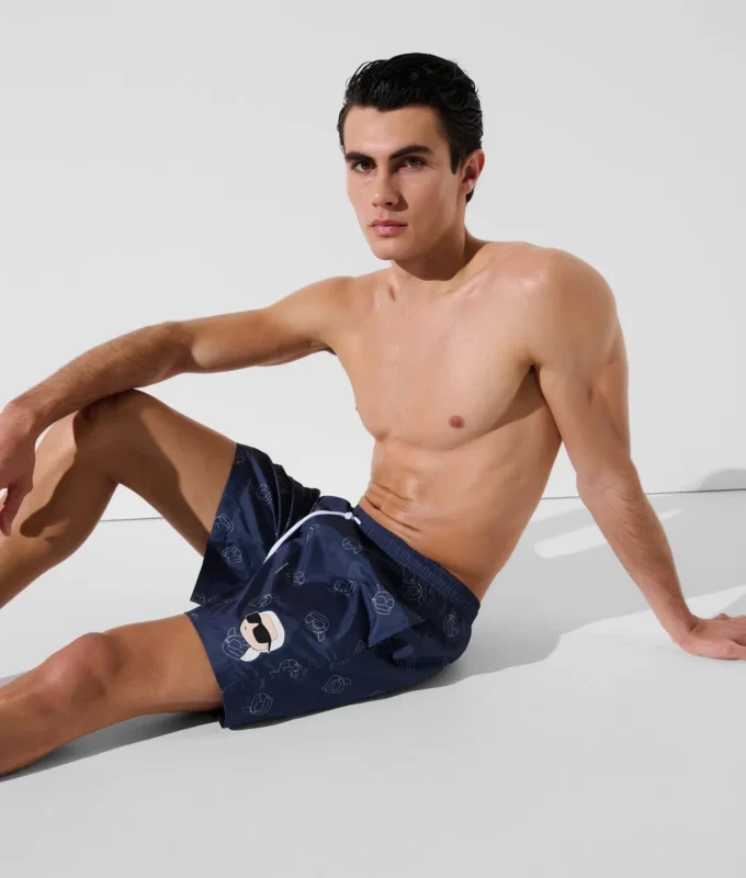 MORBIDI SHORTS DA SURF CON STAMPA ALL-OVER IKON MORBIDI SHORTS DA SURF CON STAMPA ALL-OVER IKON