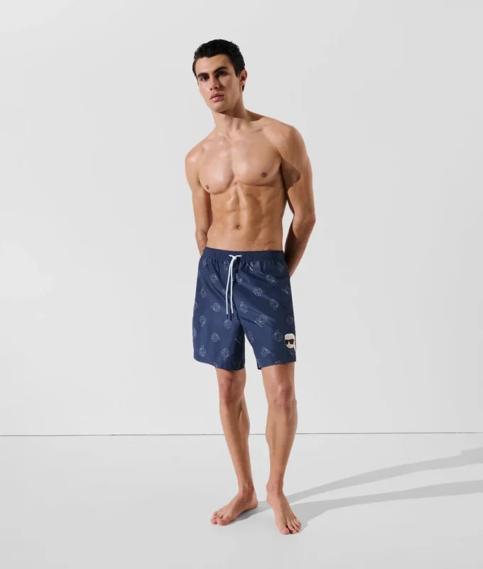 MORBIDI SHORTS DA SURF CON STAMPA ALL-OVER IKON MORBIDI SHORTS DA SURF CON STAMPA ALL-OVER IKON