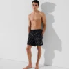 MORBIDI SHORTS DA SURF CON STAMPA ALL-OVER IKON
