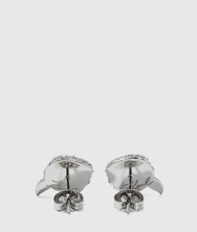 ORECCHINI IKON PAVÉ KARL CHARM