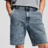PANTALONCINI CARPENTER IN DENIM PANTALONCINI CARPENTER IN DENIM