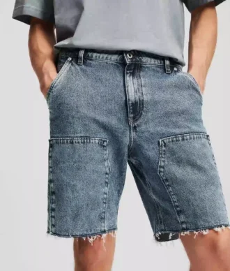 PANTALONCINI CARPENTER IN DENIM