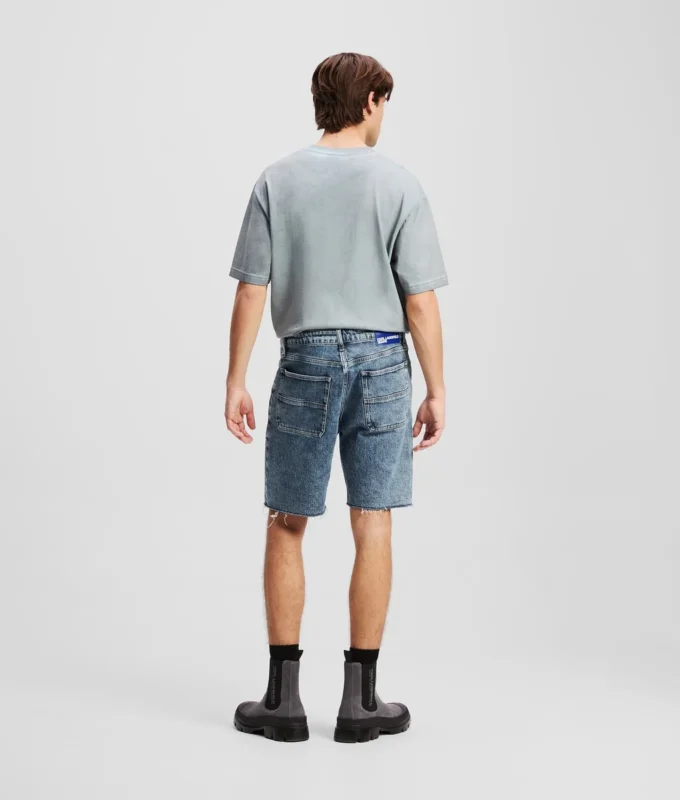 PANTALONCINI CARPENTER IN DENIM PANTALONCINI CARPENTER IN DENIM