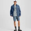 PANTALONCINI CARPENTER IN DENIM PANTALONCINI CARPENTER IN DENIM