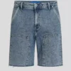 PANTALONCINI CARPENTER IN DENIM PANTALONCINI CARPENTER IN DENIM