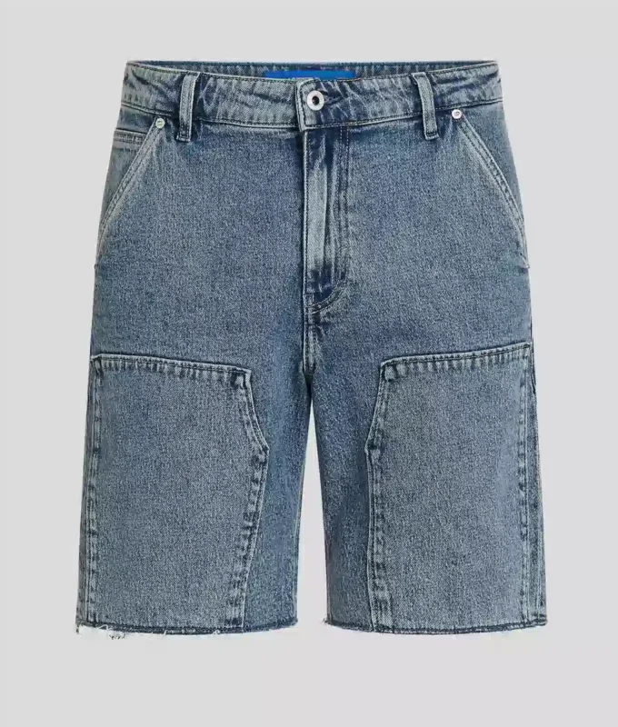 PANTALONCINI CARPENTER IN DENIM PANTALONCINI CARPENTER IN DENIM