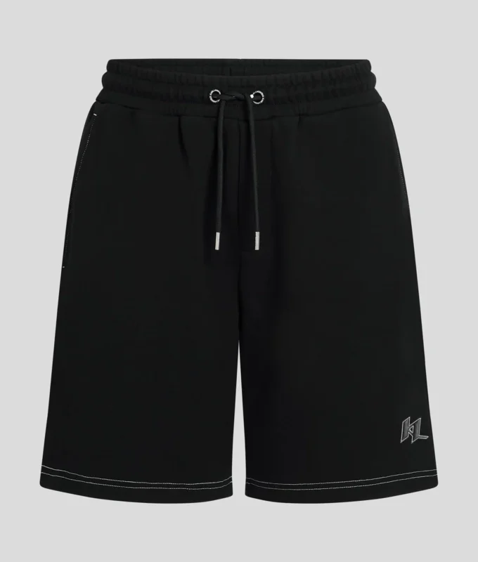 PANTALONCINI CON CUCITURE A CONTRASTO PANTALONCINI CON CUCITURE A CONTRASTO