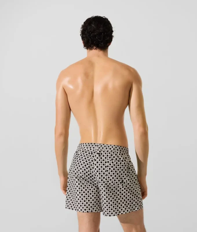 Pantaloncini da surf a scacchi