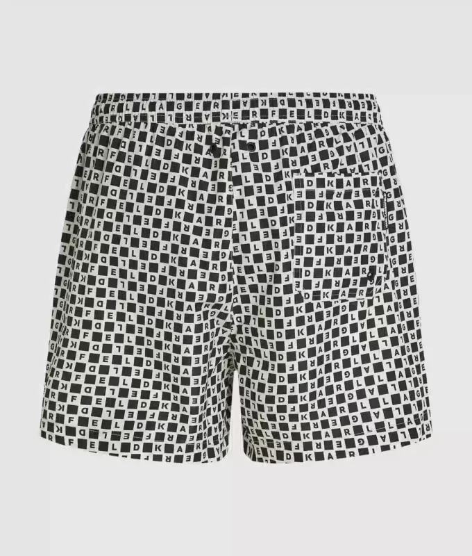 Pantaloncini da surf a scacchi