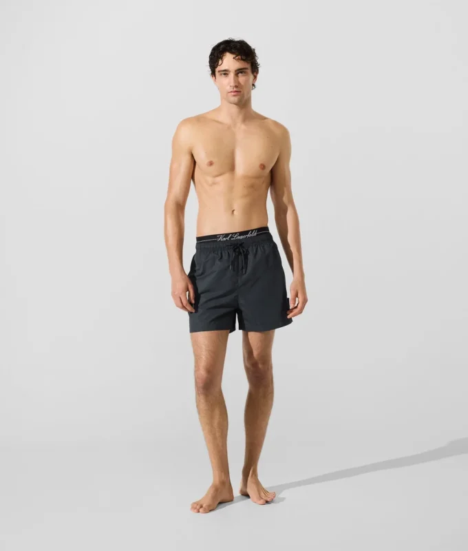 Pantaloncini da surf con doppia cintura Pantaloncini da surf con doppia cintura