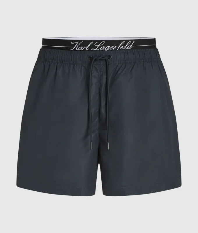 Pantaloncini da surf con doppia cintura Pantaloncini da surf con doppia cintura