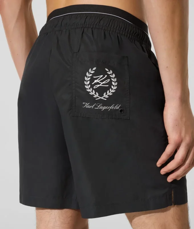 Pantaloncini da surf medi con doppia cintura Pantaloncini da surf medi con doppia cintura