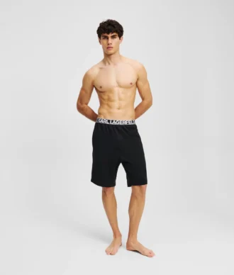 PANTALONCINI PIGIAMA CON LOGO