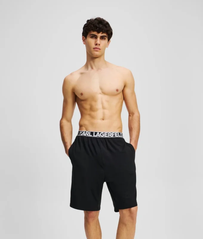 PANTALONCINI PIGIAMA CON LOGO PANTALONCINI PIGIAMA CON LOGO