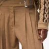 Pantaloni a gamba larga in misto lana Pantaloni a gamba larga in misto lana
