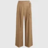 Pantaloni a gamba larga in misto lana Pantaloni a gamba larga in misto lana