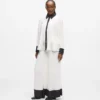 Pantaloni a pieghe a gamba larga Pantaloni a pieghe a gamba larga