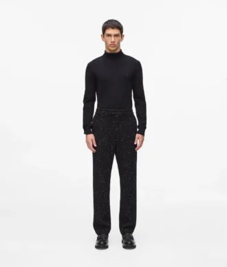 Pantaloni bouclé