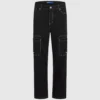 Pantaloni cargo con cuciture a contrasto Pantaloni cargo con cuciture a contrasto