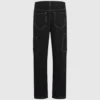 Pantaloni cargo con cuciture a contrasto Pantaloni cargo con cuciture a contrasto