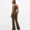 Pantaloni con bottoni a pressione