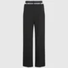 Pantaloni con doppia cintura Pantaloni con doppia cintura