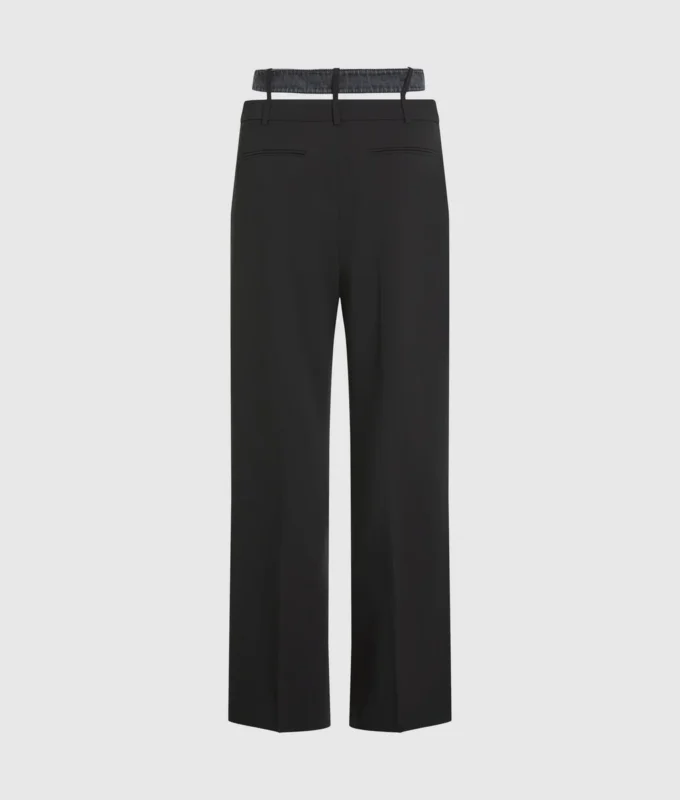 Pantaloni con doppia cintura Pantaloni con doppia cintura
