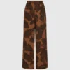 Pantaloni con stampa a ventaglio Pantaloni con stampa a ventaglio
