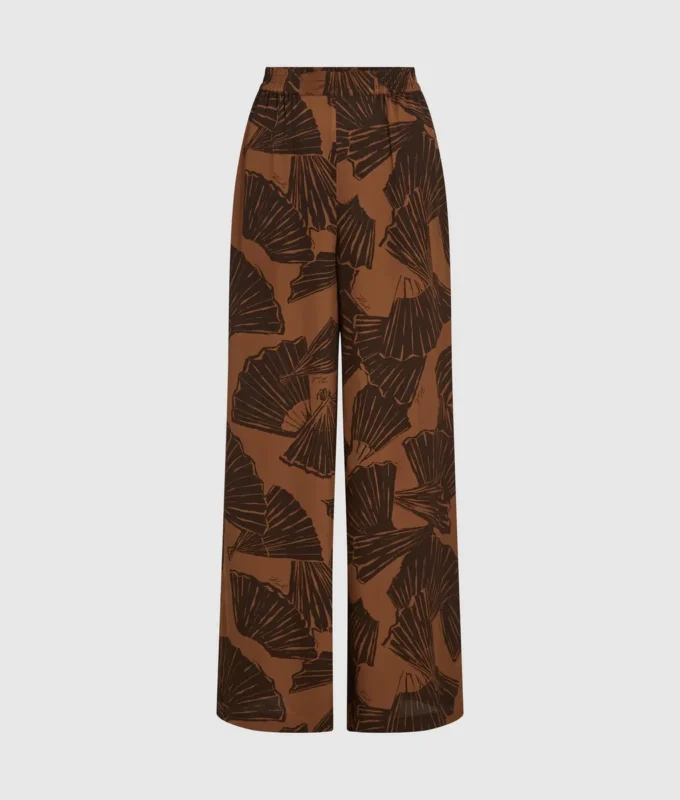 Pantaloni con stampa a ventaglio Pantaloni con stampa a ventaglio