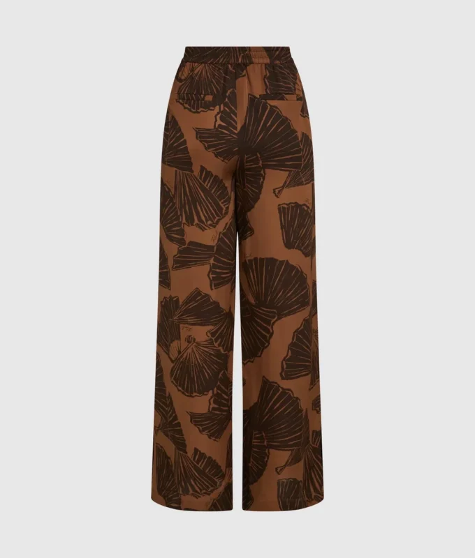 Pantaloni con stampa a ventaglio Pantaloni con stampa a ventaglio