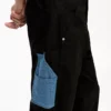 Pantaloni da carpentiere con tasche in denim Pantaloni da carpentiere con tasche in denim