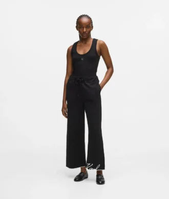 Pantaloni della tuta con orlo caratteristico
