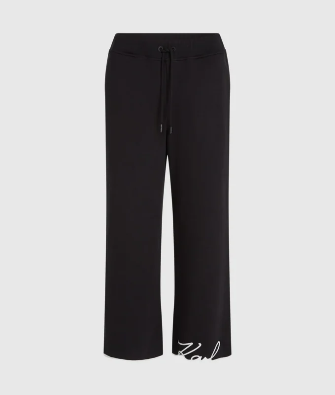 Pantaloni della tuta con orlo caratteristico Pantaloni della tuta con orlo caratteristico