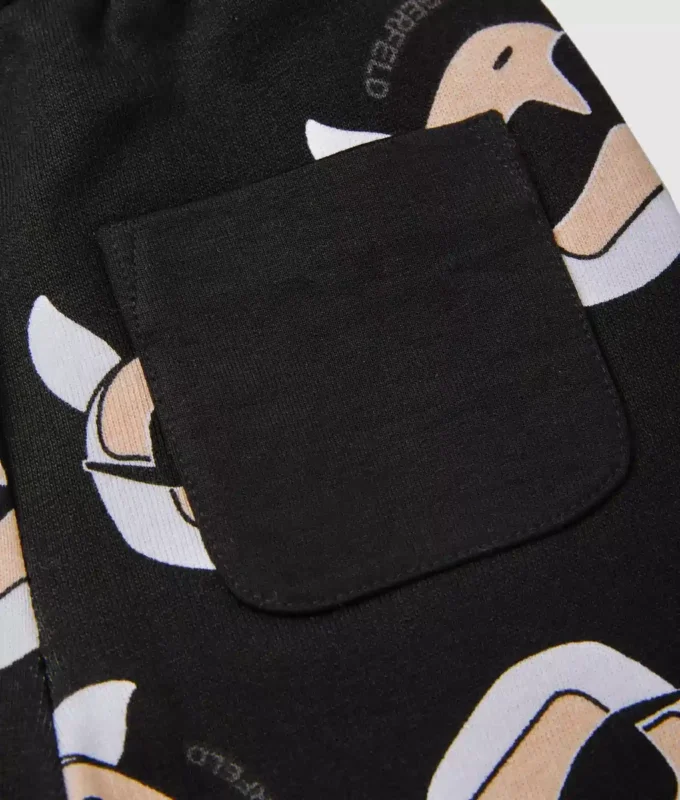 Pantaloni della tuta con stampa integrale Ikon per neonati