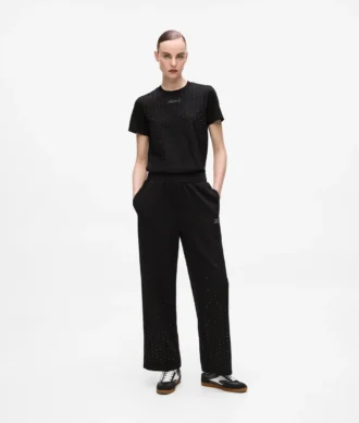 Pantaloni della tuta con strass