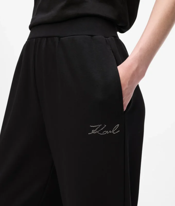 Pantaloni della tuta con strass